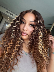 Warm Honey avari curly