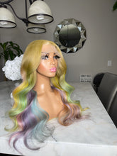 Load image into Gallery viewer, ‘DAY DREAMER’ custom multicolor lace wig