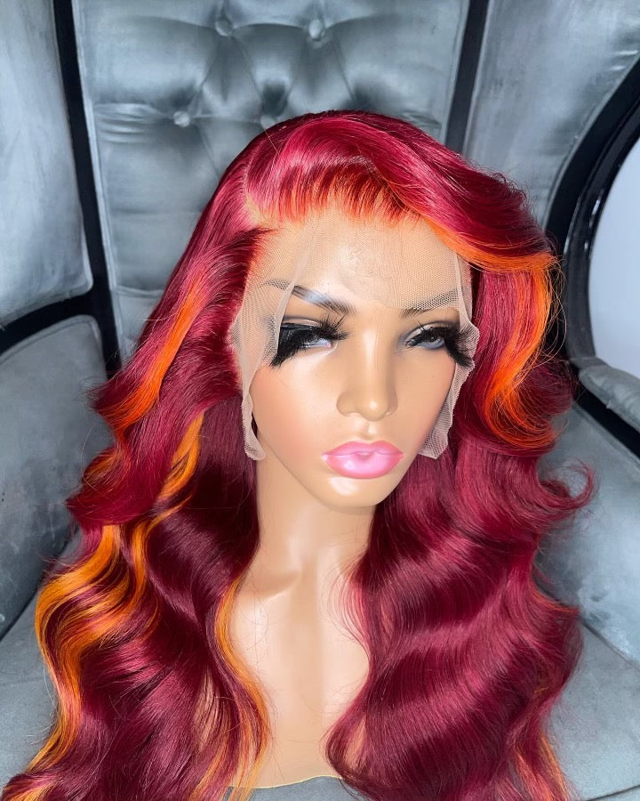 APPLE SPICE lace wig