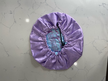 Load image into Gallery viewer, ‘TRESSES X SANDRINE’ ADULT INTERCHANGEABLE SATIN BONNETS