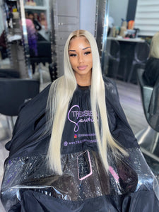 ‘ASHES TO BLONDE FT ROOTS’ lace wig